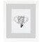 ArtToFrames 17x23" Matted Picture Frame with 13x19" Single Mat Photo Opening Framed in 1.25" White and 2" Mat (FWM-3966-17x23)
